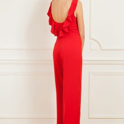 Jumpsuit rojo de la colección primavera/verano 2015 de Poète