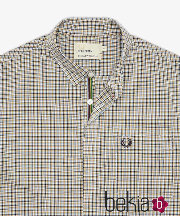 Camisa de cuadros para hombre de la colección primavera/verano 2015 de Fred Perry