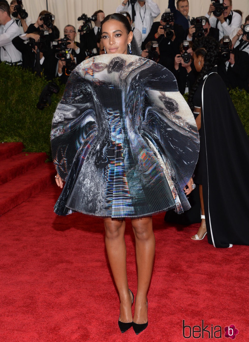 Solange Knowles con un vestido de Giles en la Gala del Met 2015