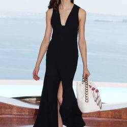 Vestido negro de la colección Crucero 2015 de Dior