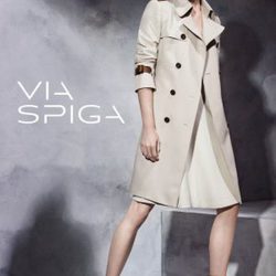 Hilary Rhoda, imagen de la colección otoño/invierno 2015/2016 de Via Spiga