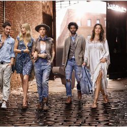 Campaña primavera 2016 de 'Denim & Supply' de Ralph Lauren con Ruby Rose, Edward Granger y  Hailey Baldwin