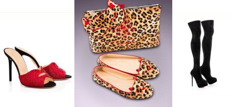 Body corto con print animal de Charlotte Olympia y Agent Provocateur