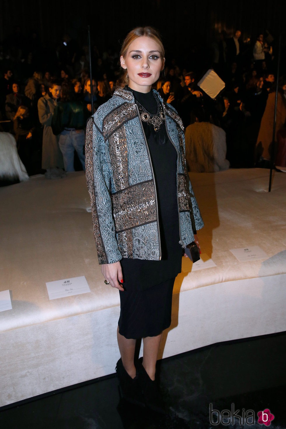 Olivia Palermo en el front row de la Fashion Week de Paris 2016