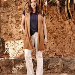 Candice Huffine en Violeta by Mango campaña primavera 2016