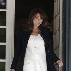 El estilo de Carla Bruni, embarazada