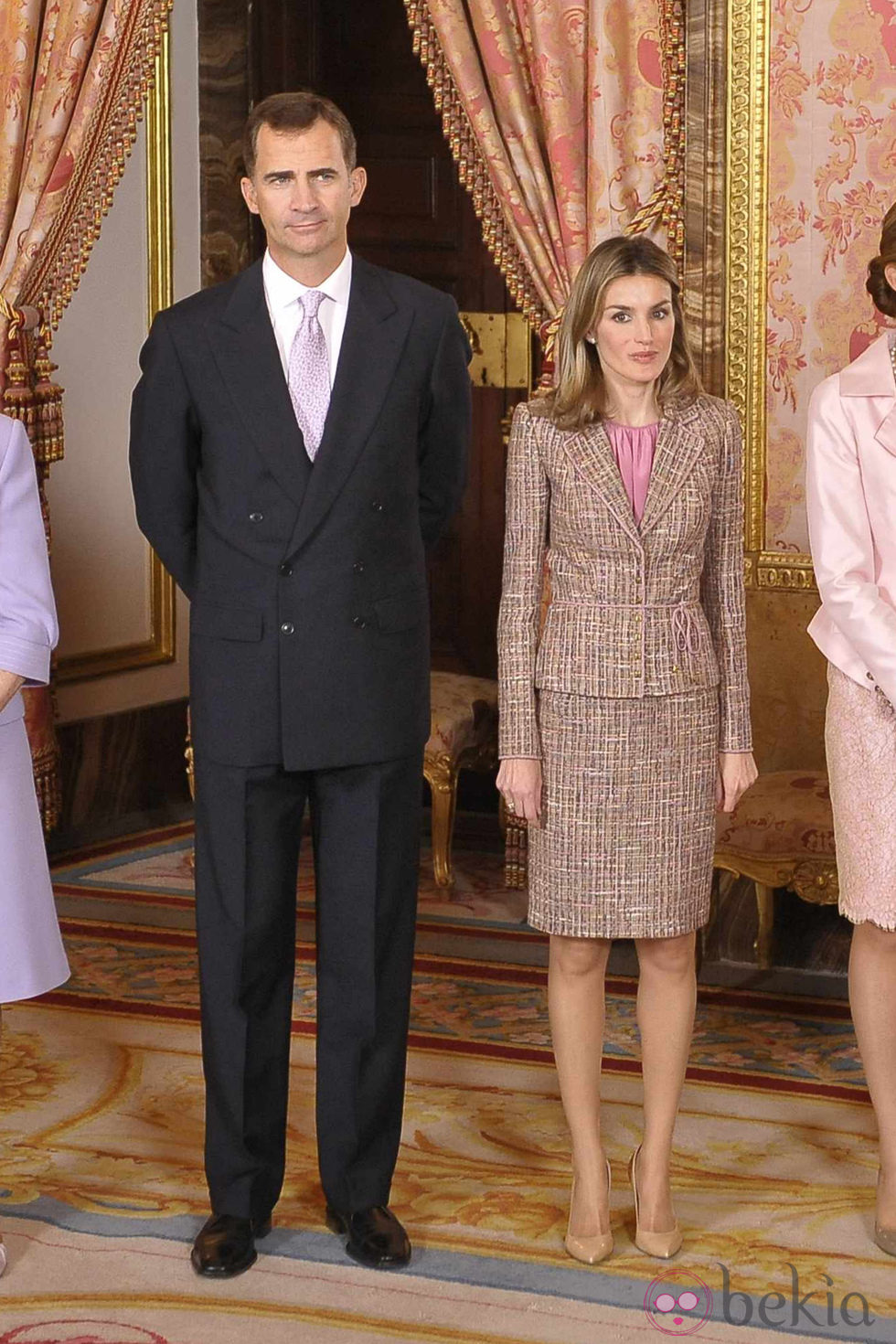 Looks Día de la Hispanidad: Los Príncipes de Asturias en el Palacio Real