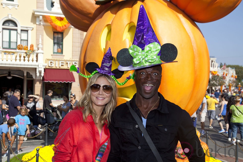 Heidi Klum y Seal, a juego en Hollywood