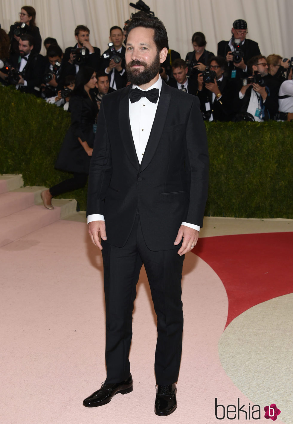 Paul Rudd en la alfombra roja de la Gala Met 2016