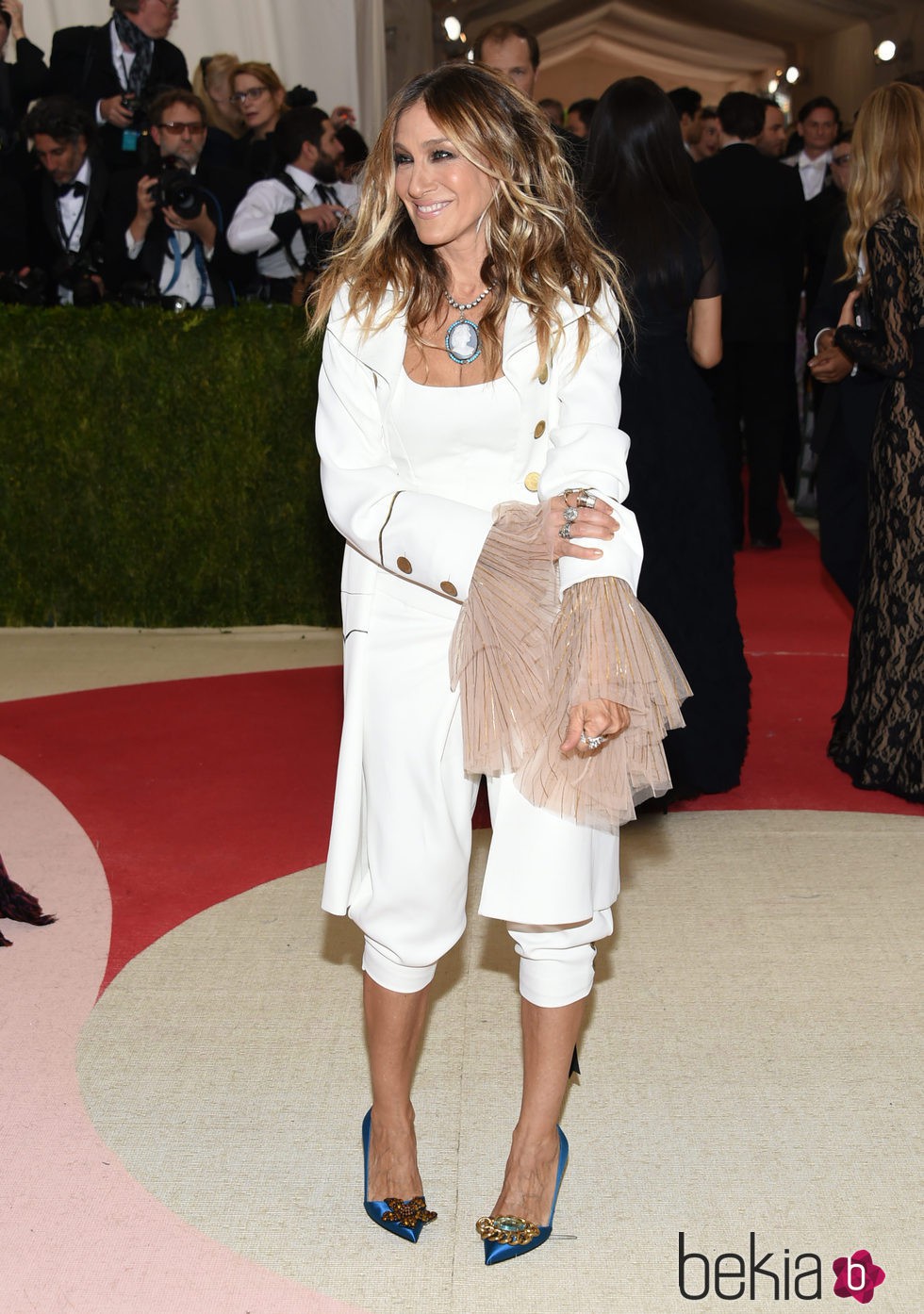 Sarah Jessica Parker en la alfombra roja de la Gala Met 2016