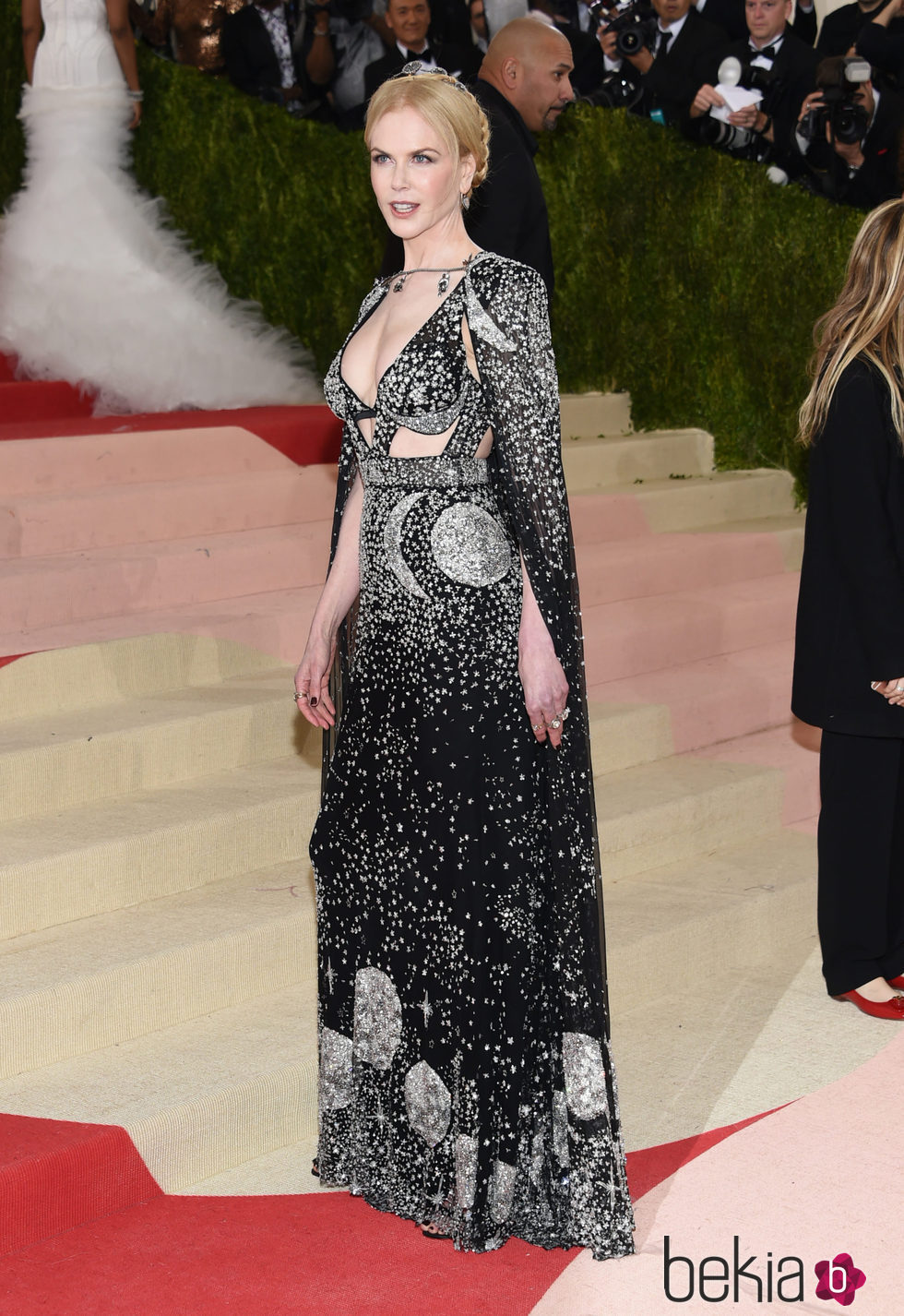 Nicole Kidman en la alfombra roja de la Gala Met 2016