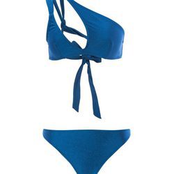 Bikini asimétrico azul de la nueva colección de verano de Alma Bloom 2016