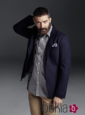 Antonio Banderas con una americana de Selected Homme otoño/invierno 2016/2017