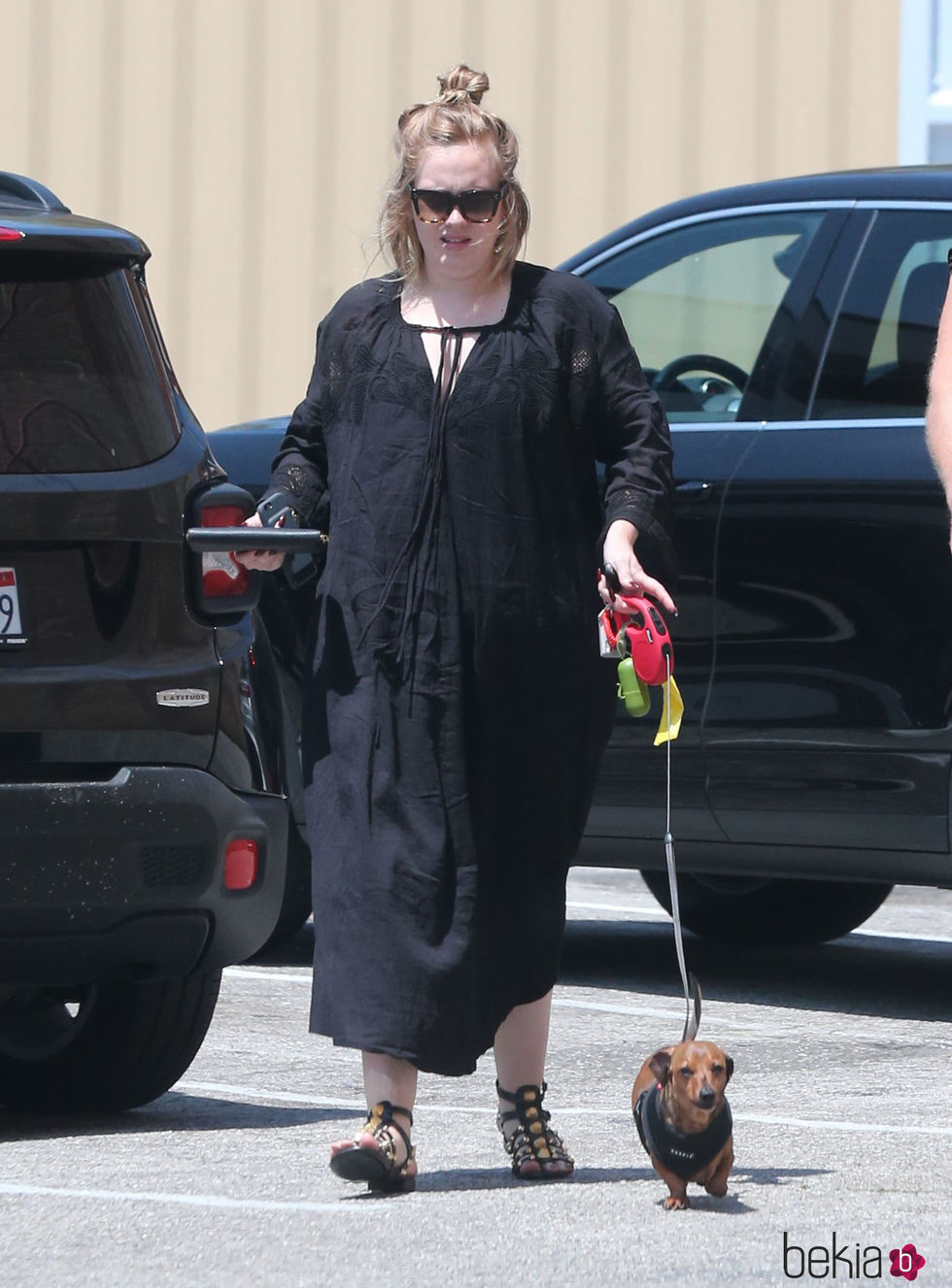 Adele por las calles de California