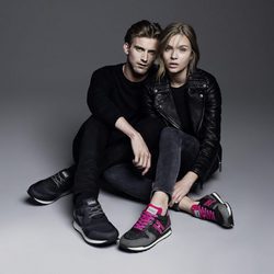 Josephine Skriver y RJ King para Hogan colección otoño/invierno 2016/2017