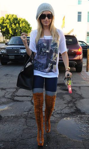 Ashley Tisdale, todo a lo grande