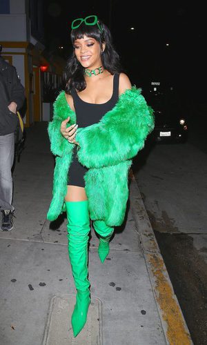 Rihanna se viste de peluche