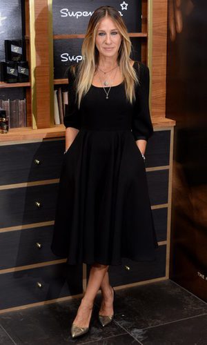 Sarah Jessica Parker, total look negro