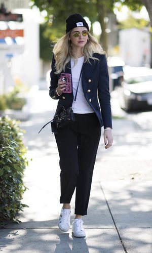 Chiara Ferragni y su look trendy