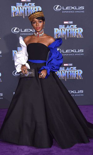 Janelle Monae apuesta por un traje de princesa