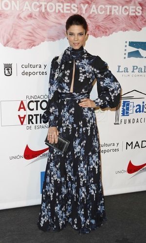 Juana Acosta con un vestido primaveral