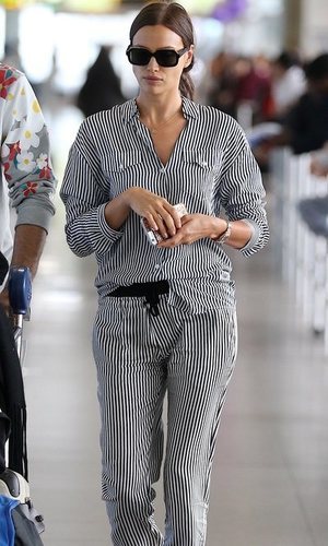 Irina Shayk y su look para viajar