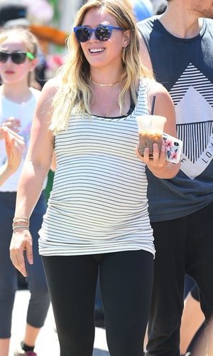 El look deportivo de Hilary Duff