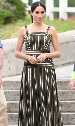 El look vintage de Meghan Markle para ir a la playa