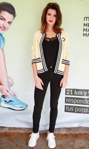 Clara Lago con un look sporty