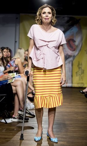 El look más discreto de Agatha Ruiz de la Prada